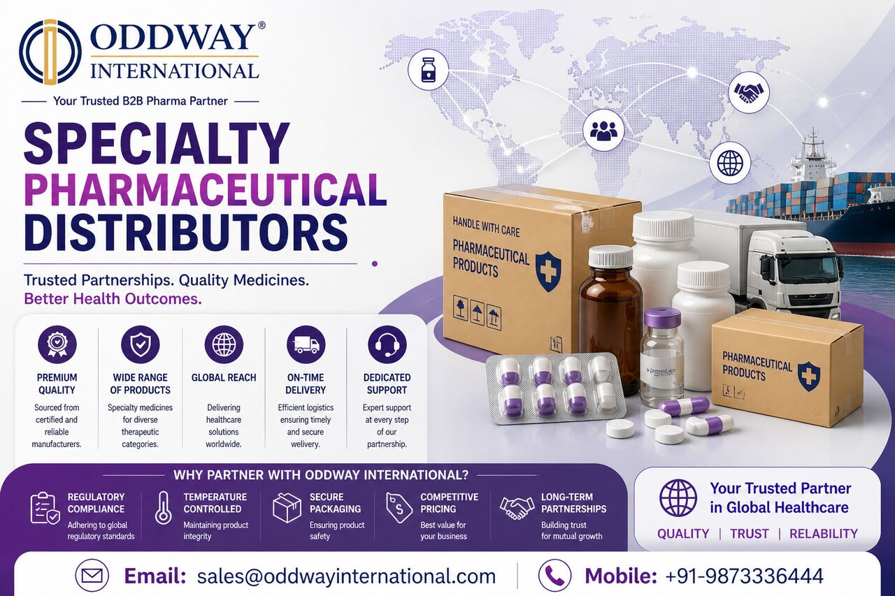 New York, Health, Specialty Medicines Supplier USA: B2B Sourcing &mdash; Oddway Supply