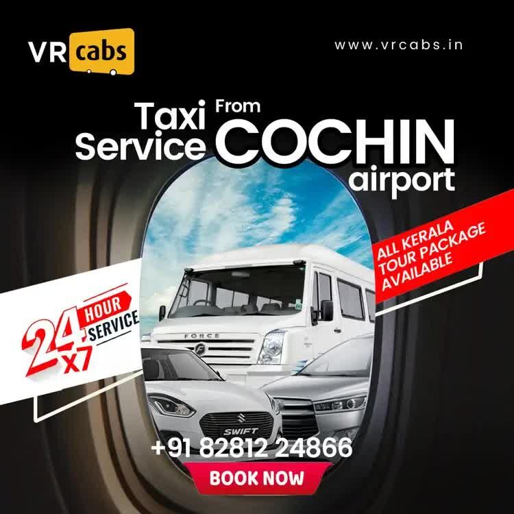 Kochi, General, Taxi Service In Kochi Kerala Tour Packages | VR Cabs