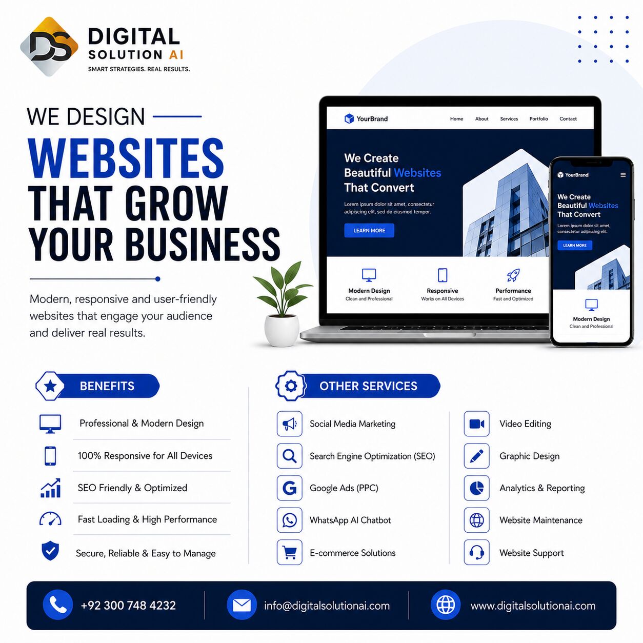 Islamabad, Marketing, We Design Websites That Grow Your Business