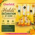 Affordable & Beautiful Haldi Decoration At Home