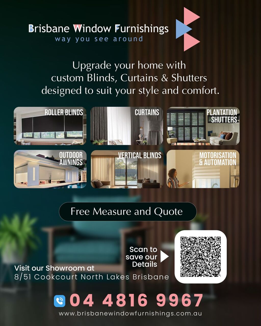 Brisbane, General, Window Shades Brisbane | Custom Window Furnishings Indoor & Outdoor - Brisbane Window Furn