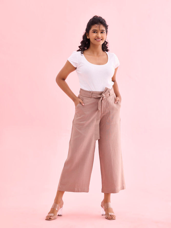 Chennai, Clothing & Accessories, INR 1799,  Beige Pants For Women For Timeless Style And Everyday Elegance | Go Colors