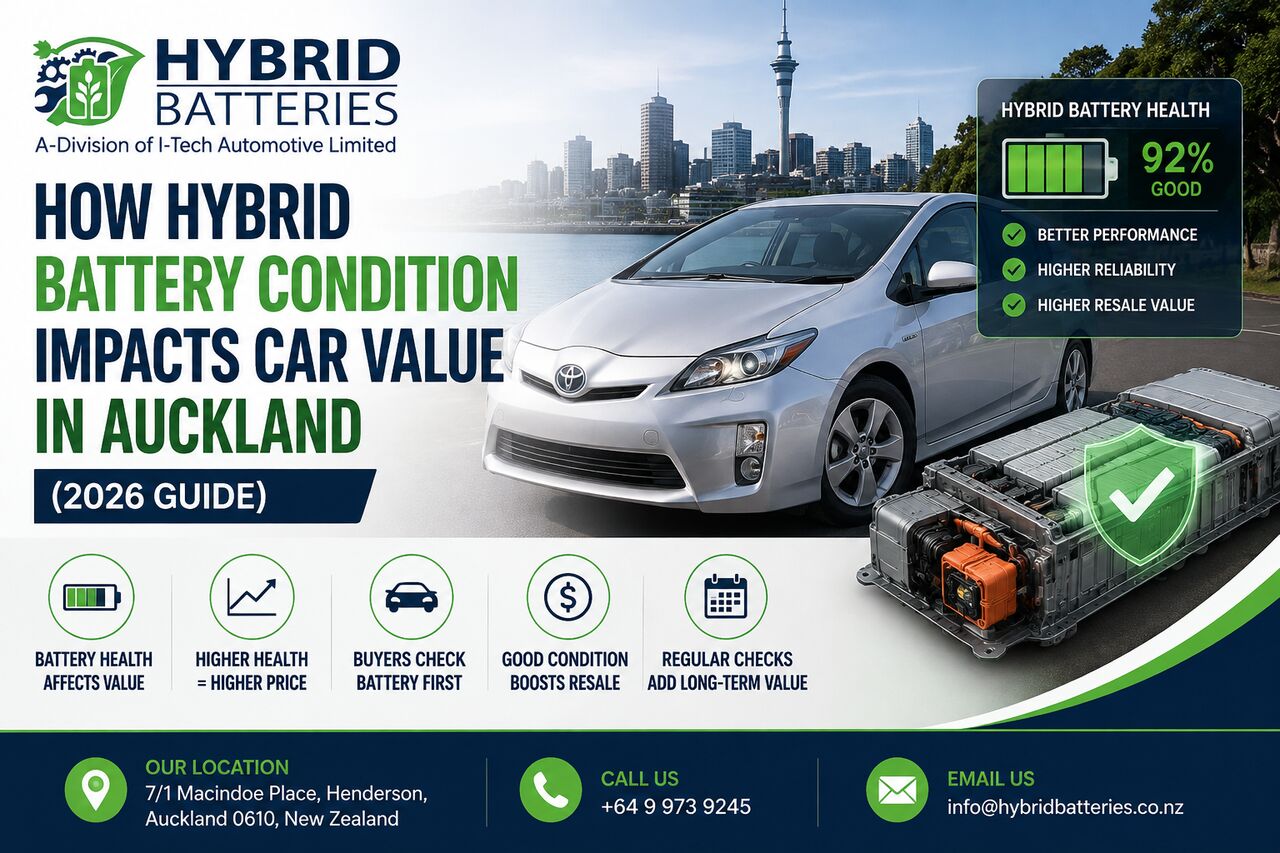 Auckland, Automotive, Discover How Your Hybrid Battery Condition Makes The Difference