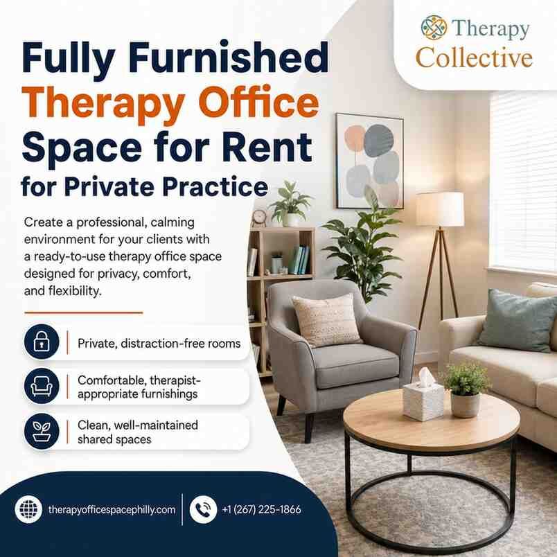 New York, Business, Affordable Fully Furnished Therapy Space For Therapists And Clinicians