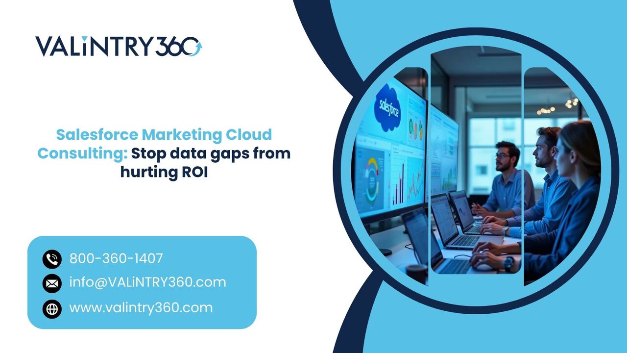 New York, Software Development, Salesforce Marketing Cloud Consulting: Stop Data Gaps From Hurting ROI