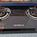 SAR 150,  02 Burner Glass Top Gas Stove (Auto Ignition)