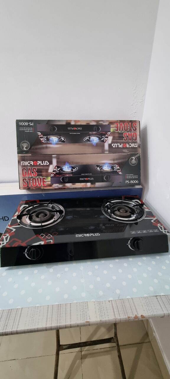 Salamah, Household Items, SAR 150,  02 Burner Glass Top Gas Stove (Auto Ignition)