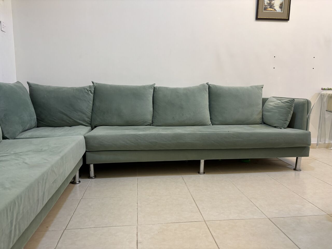 Riyadh, Furniture, SAR 700,  Modern L-Shaped Sofa &ndash; SAR 700