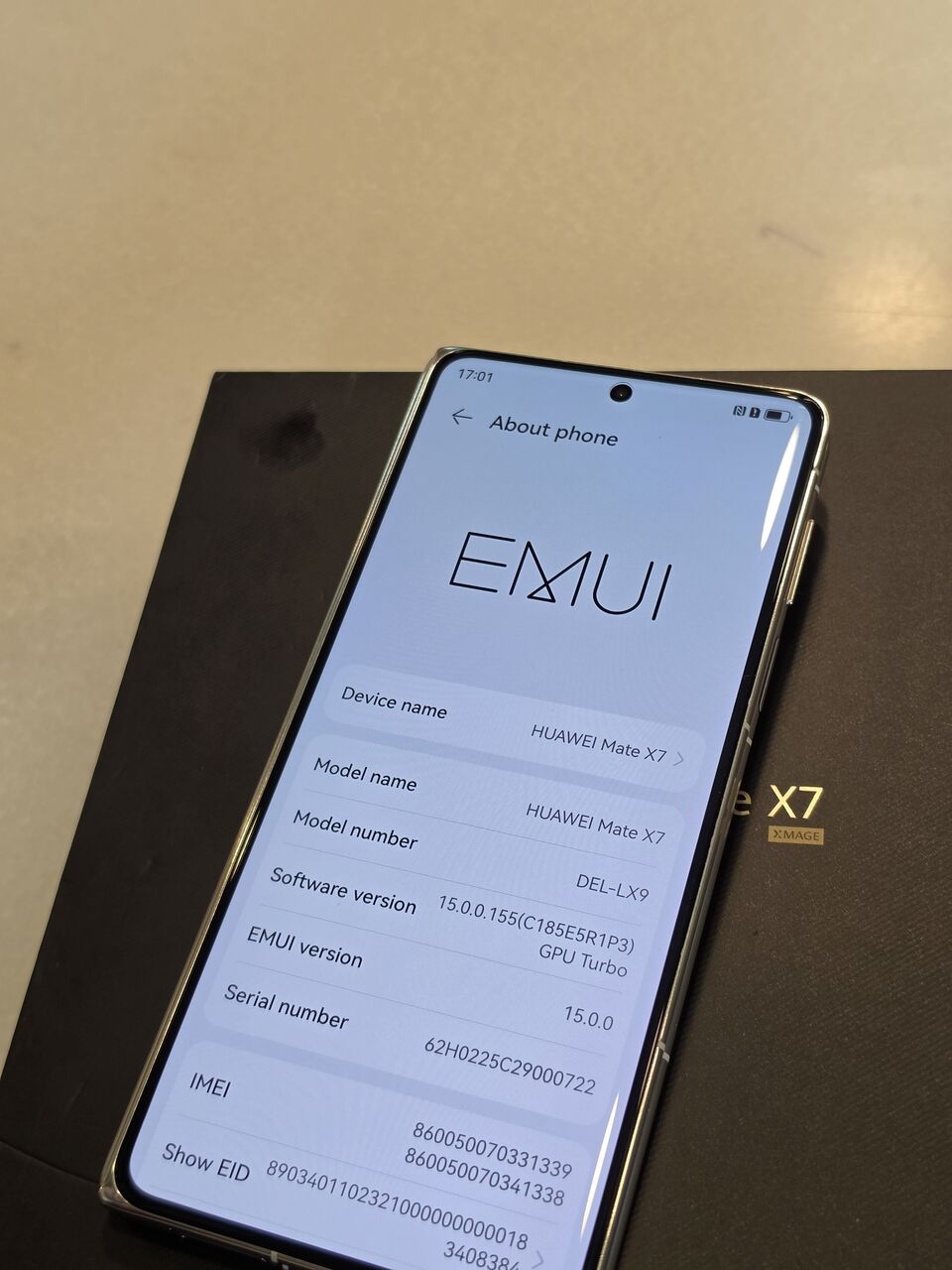 Dammam, Mobile Phones, SAR 3500,  Huawei Mate X7  512 I 16 GB Ram