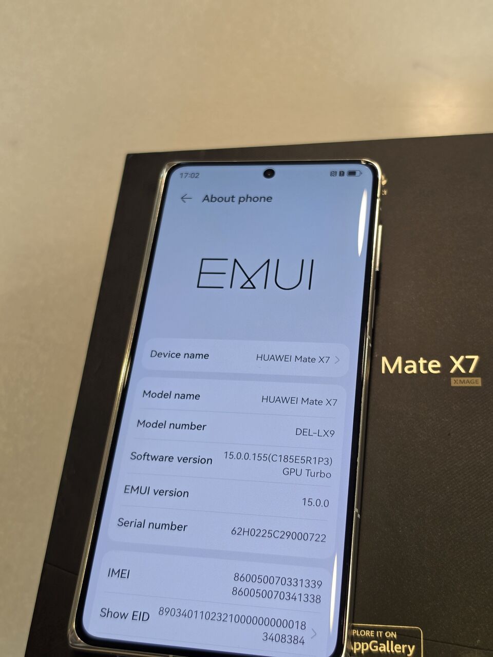 Dammam, Mobile Phones, SAR 3500,  Huawei Mate X7  512 I 16 GB Ram