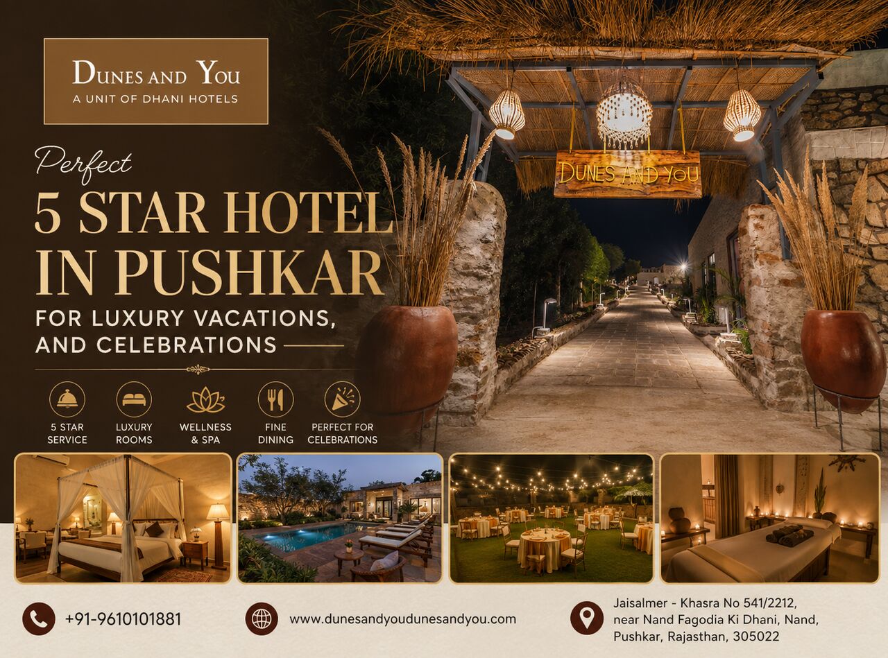 Jaipur, Restaurants, Perfect 5 Star Hotel In Pushkar For Luxury Vacations, And Celebrations