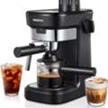 Reemix Espresso Machine 6 Bar, Rich Crema Coffee Maker | Auto Pressure Relief, Compact Hom