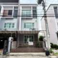 THB 3800000,  3 BR,  22 Sq. Feet,  Urgent Sale, 3-story Townhome, The Exclusive Khae Rai - Ngamwongwan, Near MRT Sanambinnam.