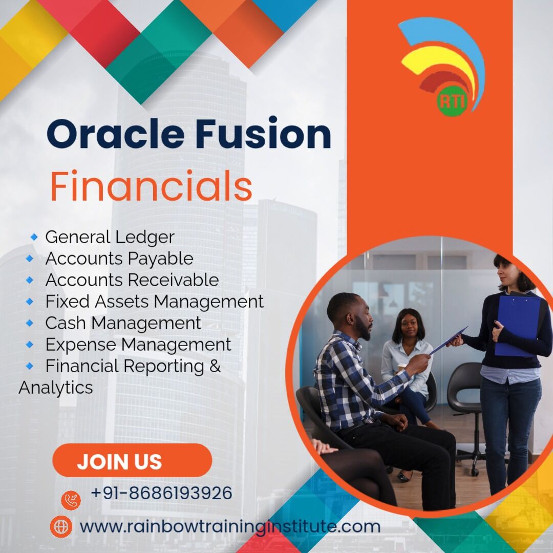 Hyderabad, Education, Oracle Fusion Financials Online Training