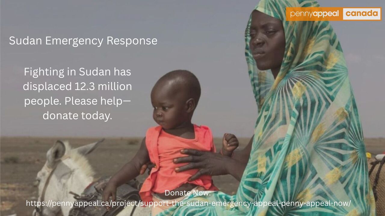 Mississauga, Help, Sudan Emergency Appeal: Save Lives With Food, Water & Emergency Shelter