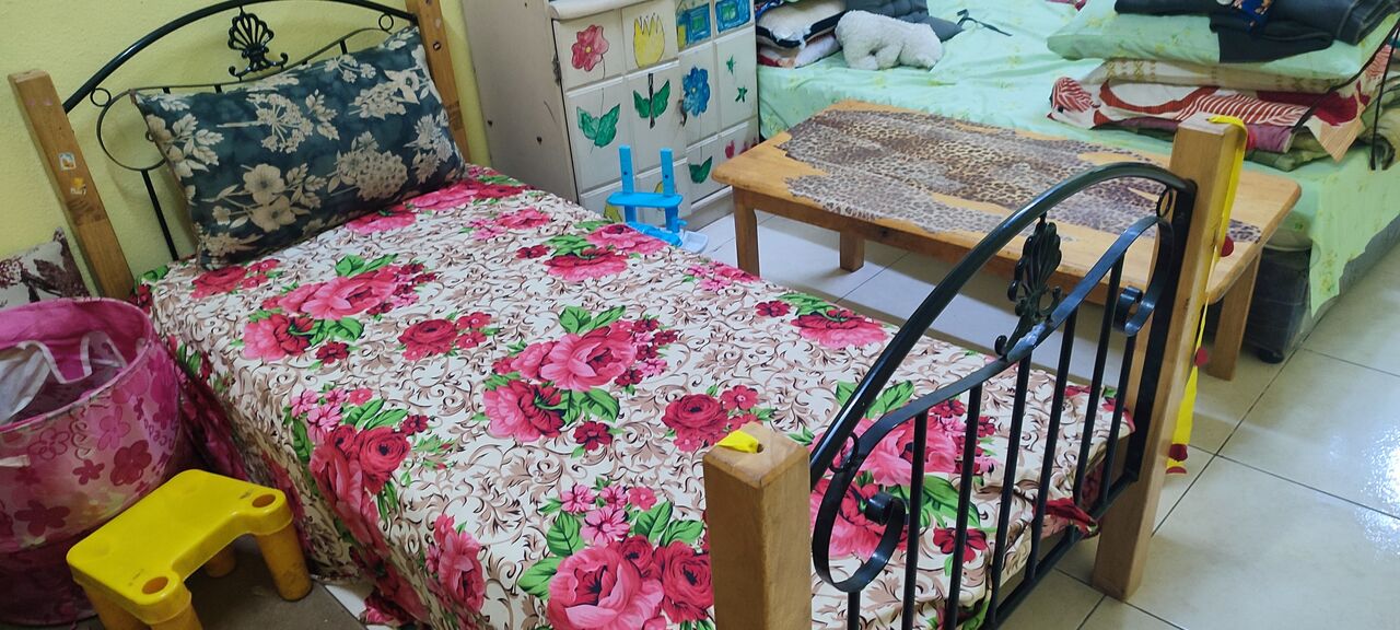 Jubail, Furniture, SAR 150,  Single Bed With Mattress For Sale In 150sr