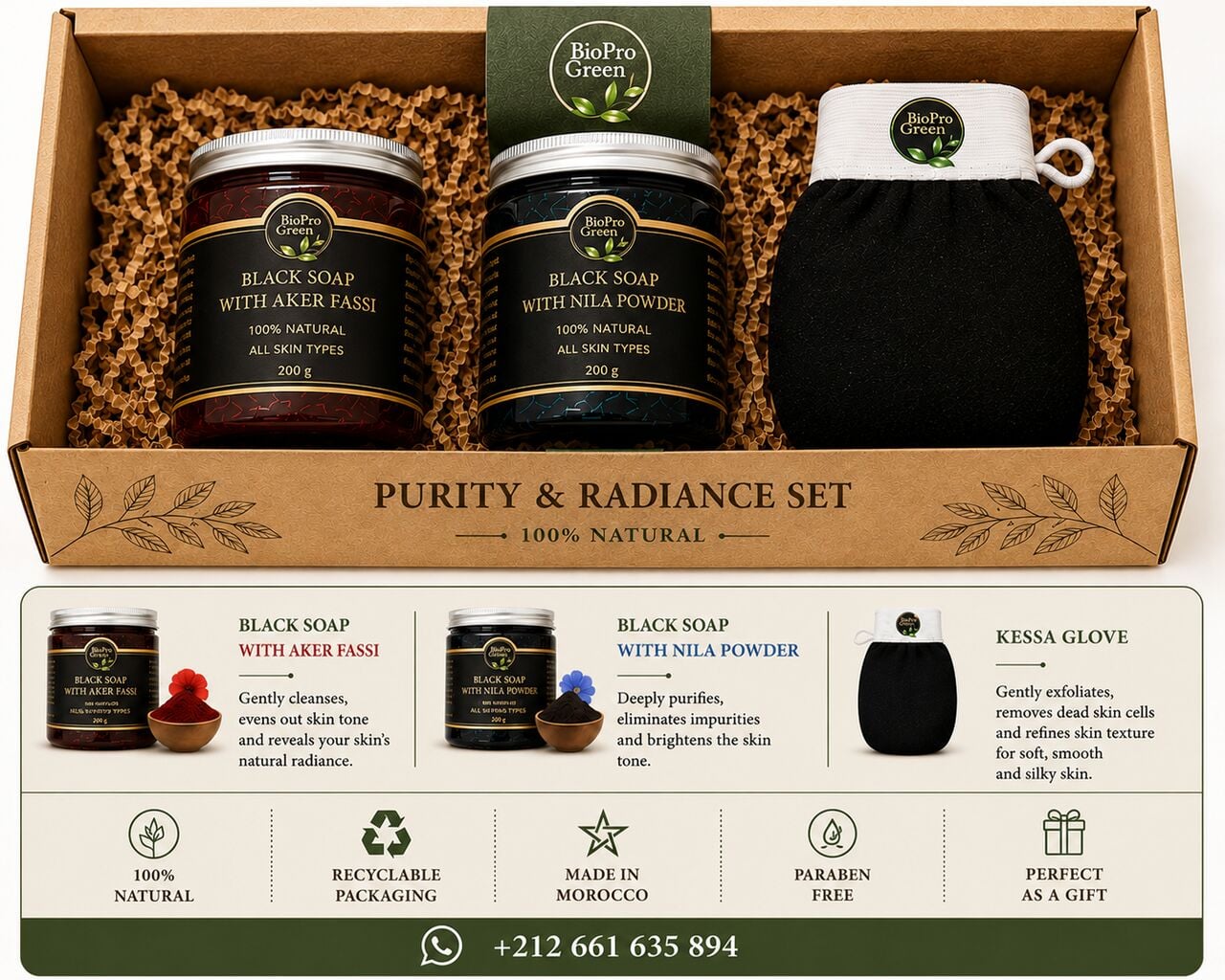 Casablanca, Health & Beauty Items, USD 10,  BioProGreen Essential Gift Set