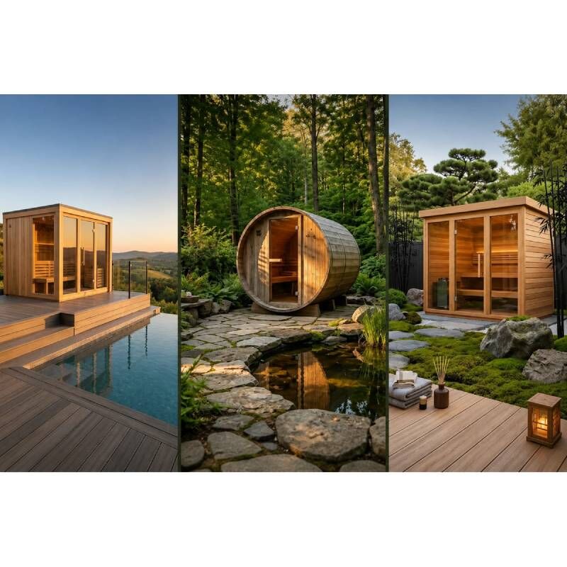 New York, Appliances, USD 5990,  15 Stunning Backyard Sauna Ideas For Your Outdoor Space