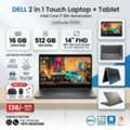 BHD 138,  DELL Core I7 8th Generation Touch Laptop + Tablet 16GB DDR4 RAM SSD 512GB 14