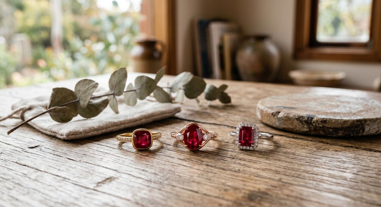 Perth, Jewelry, AUD 10004500,  Natural Ruby Rings Australia | Genuine Certified Ruby Rings