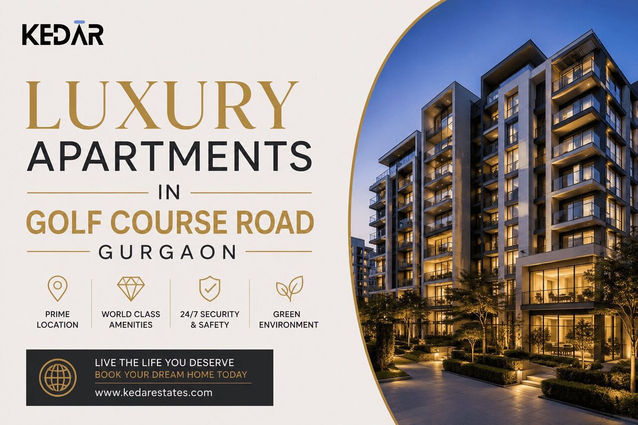 Gurgaon, Real Estate, Luxury Apartments In Golf Course Road Gurgaon | Buy Premium 3 & 4 BHK Flats
