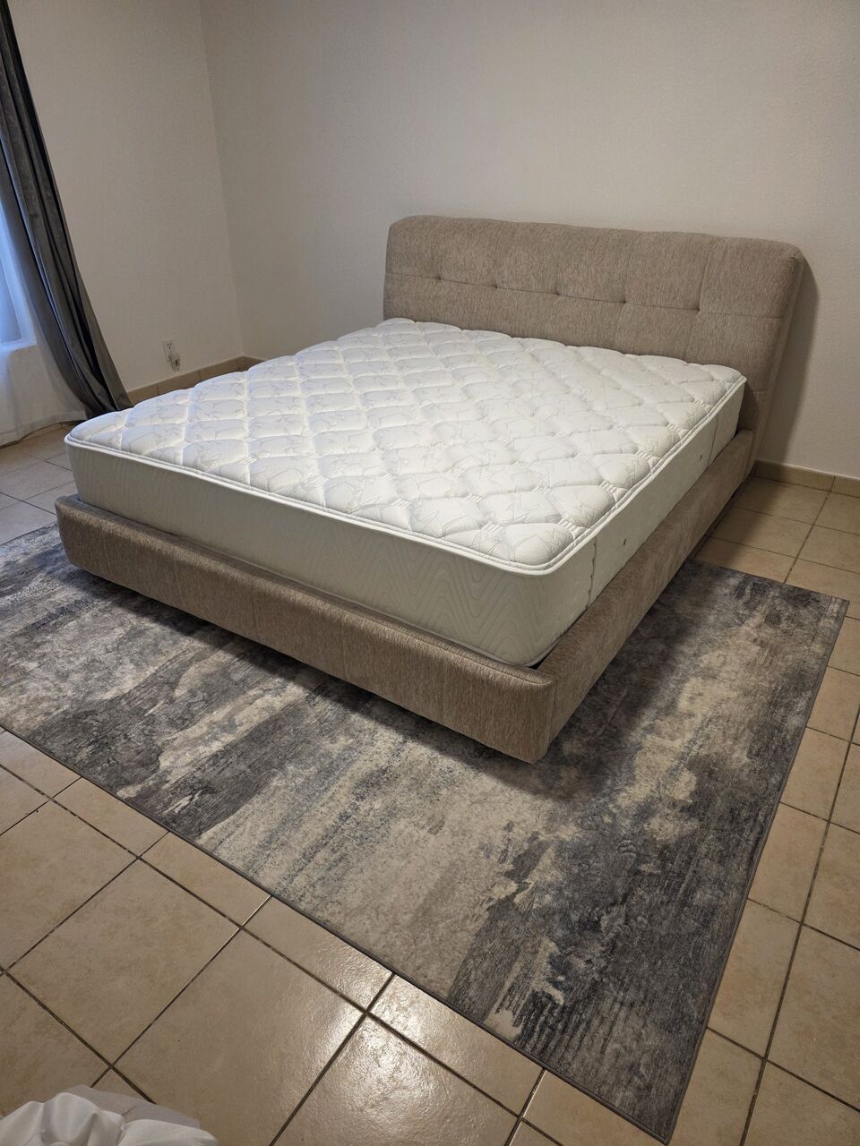 Khobar, Furniture, SAR 2600,  Bed, Mattress With Carpet For Sale