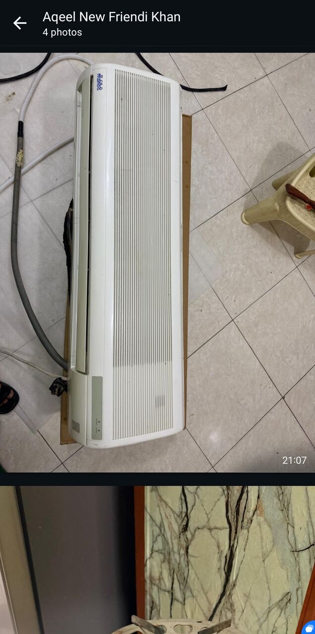 Jubail, Air Conditioners, SAR 850,  AC / Electric Stove  / Small Gas Cylinder /  Ceiling Fan