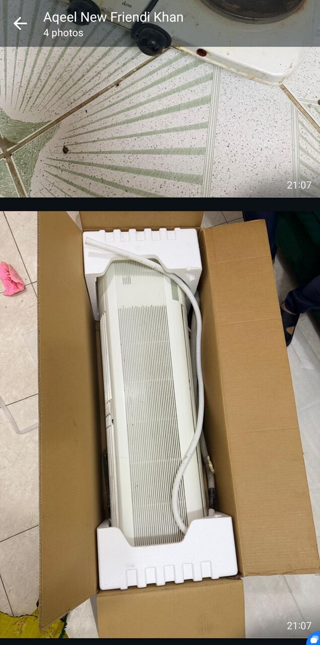 Jubail, Air Conditioners, SAR 850,  AC / Electric Stove  / Small Gas Cylinder /  Ceiling Fan