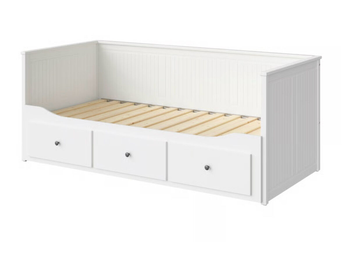 Khobar, Furniture, SAR 1500,  HEMNES Day Bed With 3 Drawers + 2 Mattresses