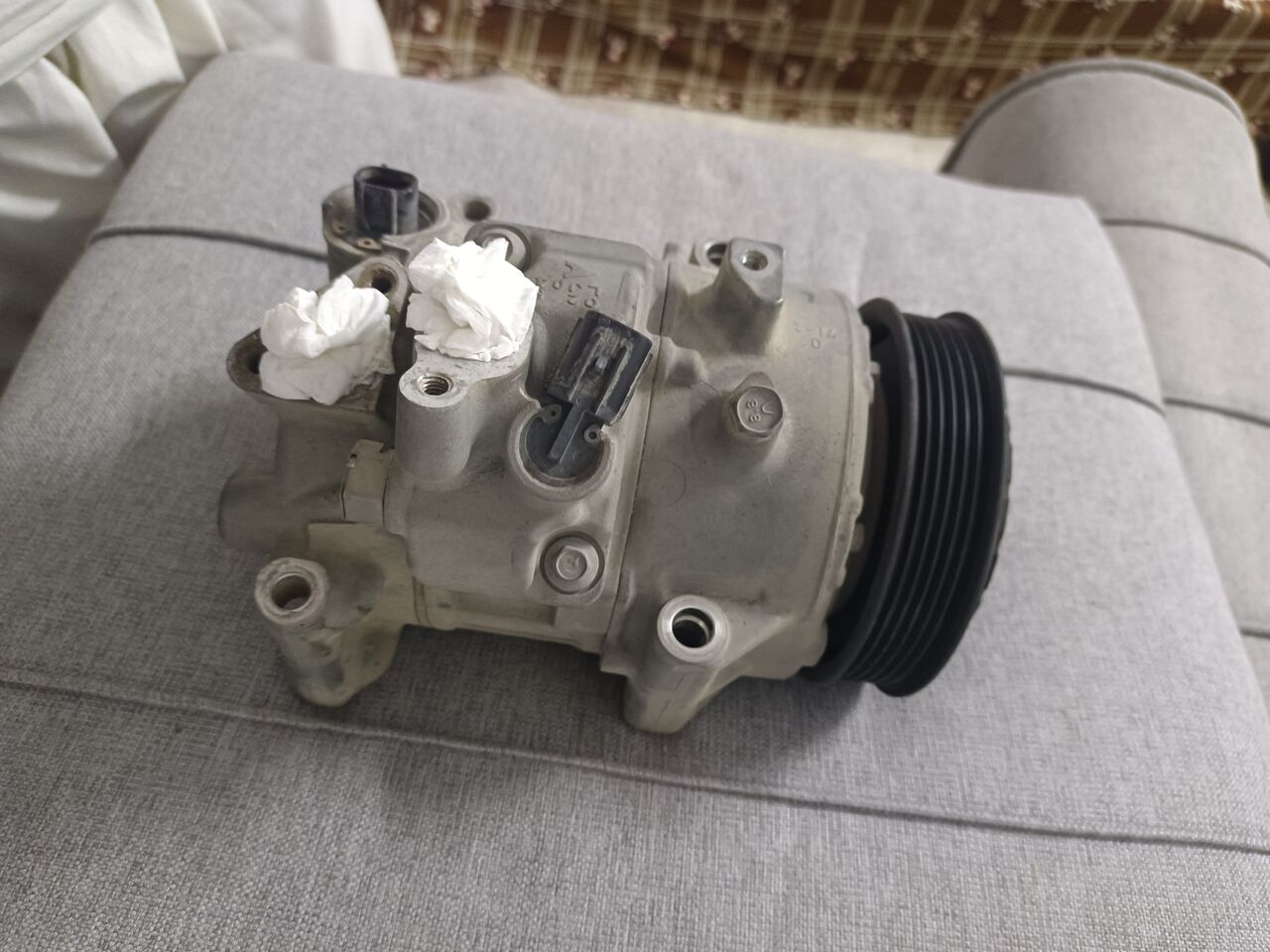 Jubail, Auto Parts, SAR 1000,  Original (wakala) Compressor Camry 2012 With Sensor Guarantee