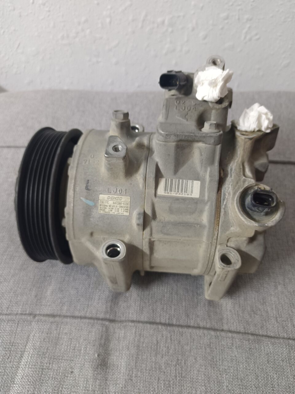 Jubail, Auto Parts, SAR 1000,  Original (wakala) Compressor Camry 2012 With Sensor Guarantee