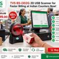 INR 7199,  Get TVS BS-i302G 2D USB Scanner For Indian POS Counters