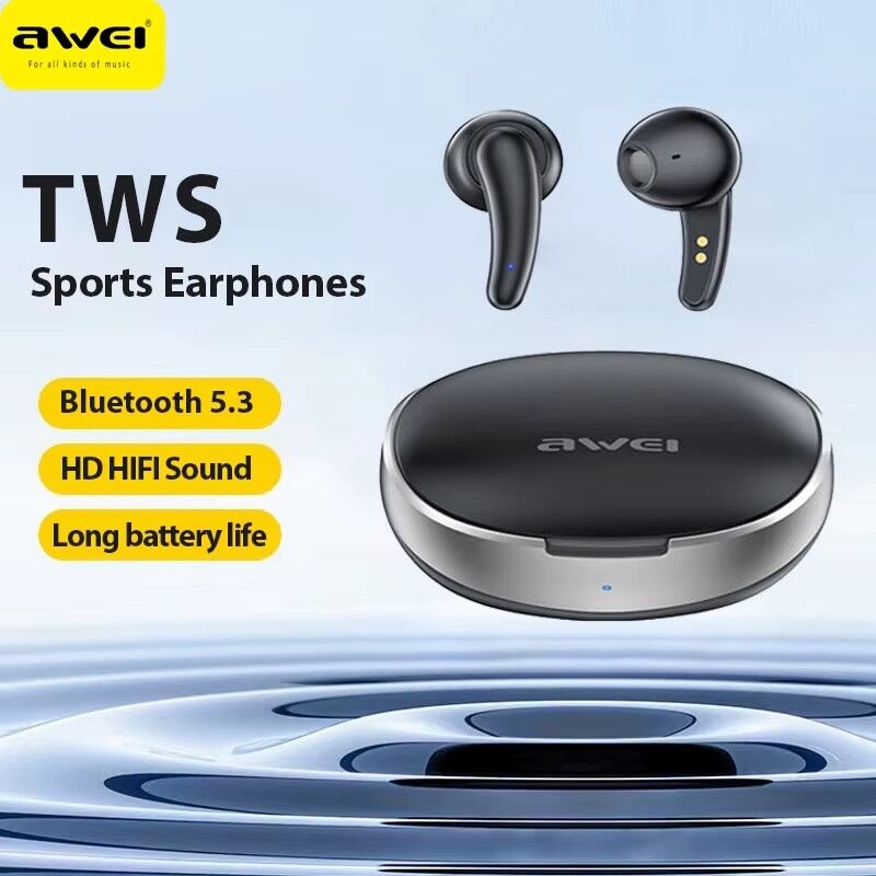 Manama, Electronics, BHD 7,  Awei T75 True Wireless Sport Earbuds