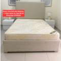 BHD 60,  ✅️ Queen Size Bed With Mattress + 2 Side Tables For Sale In Good Condition With Delivery