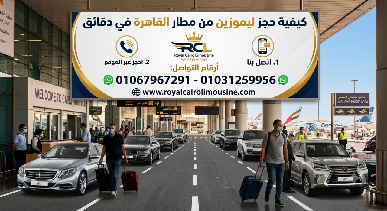 Cairo, Automotive, كيفية حجز ليموزين من مطار القاهرة في دقائق.