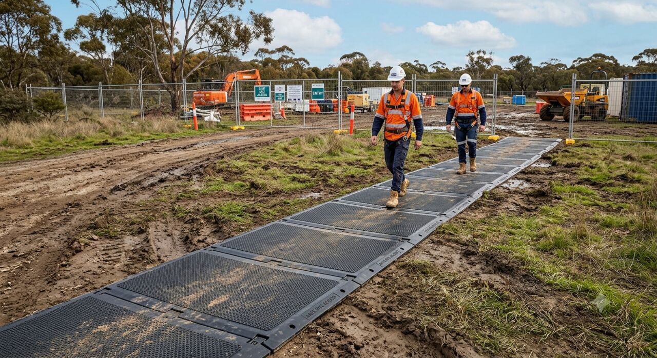 Sydney, Real Estate, Temporary Footpath Matting For Hire & Sale | Safe Site Access Australia