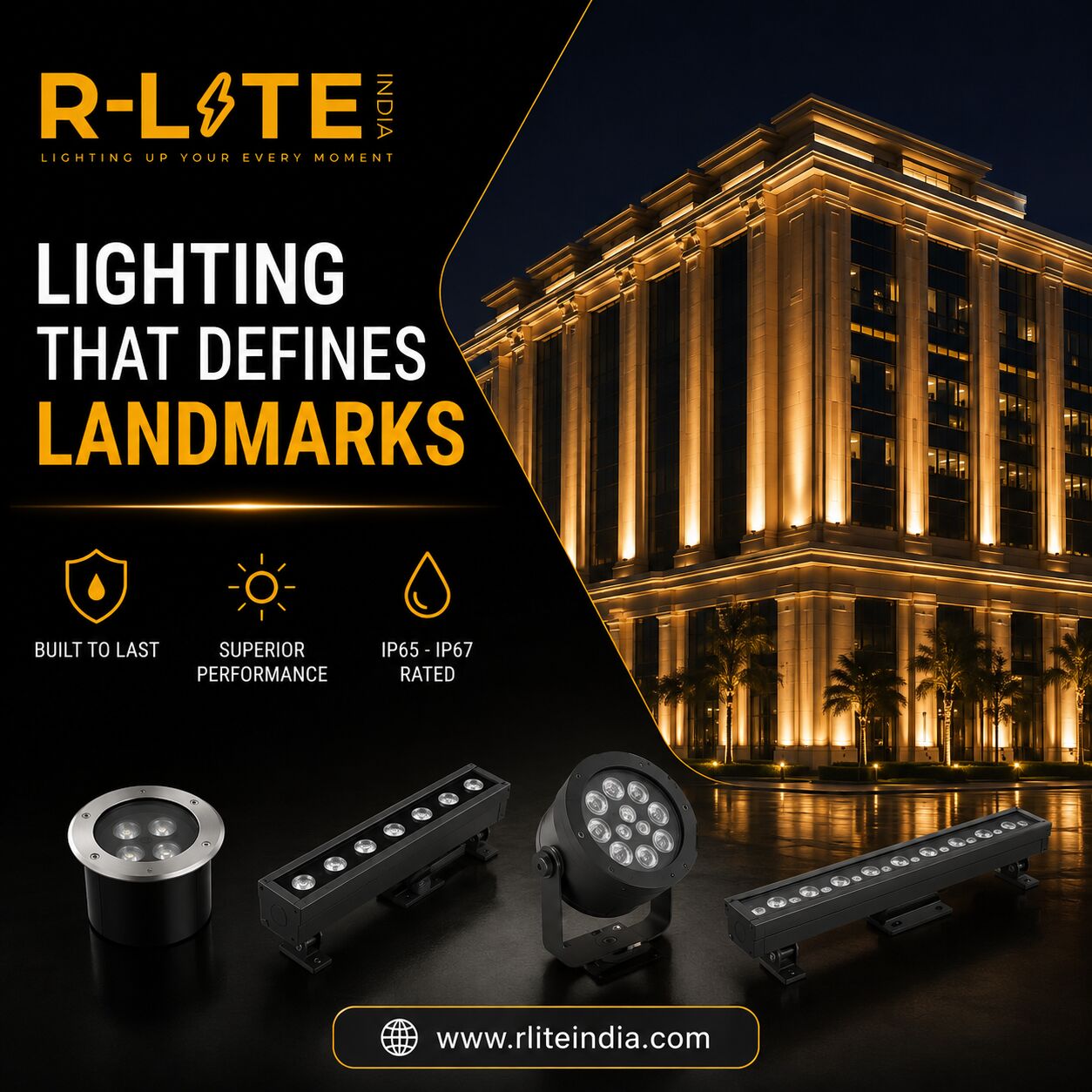 Ahmedabad, Electronics, Facade Lighting Manufacturer In India | R-Lite
