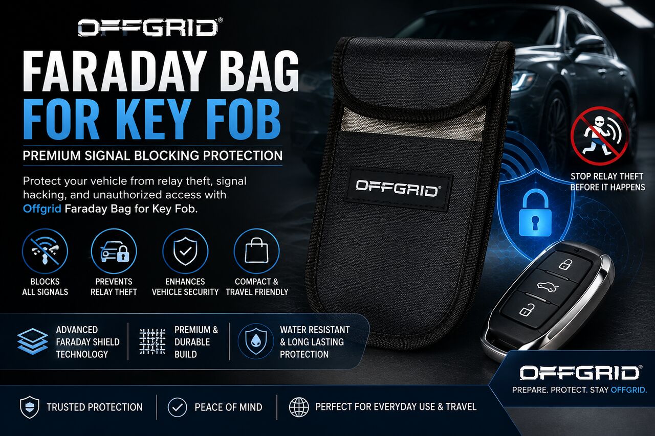 New York, Electronics, Faraday Bag For Key Fob &ndash; Premium Signal Blocking Protection By Offgrid