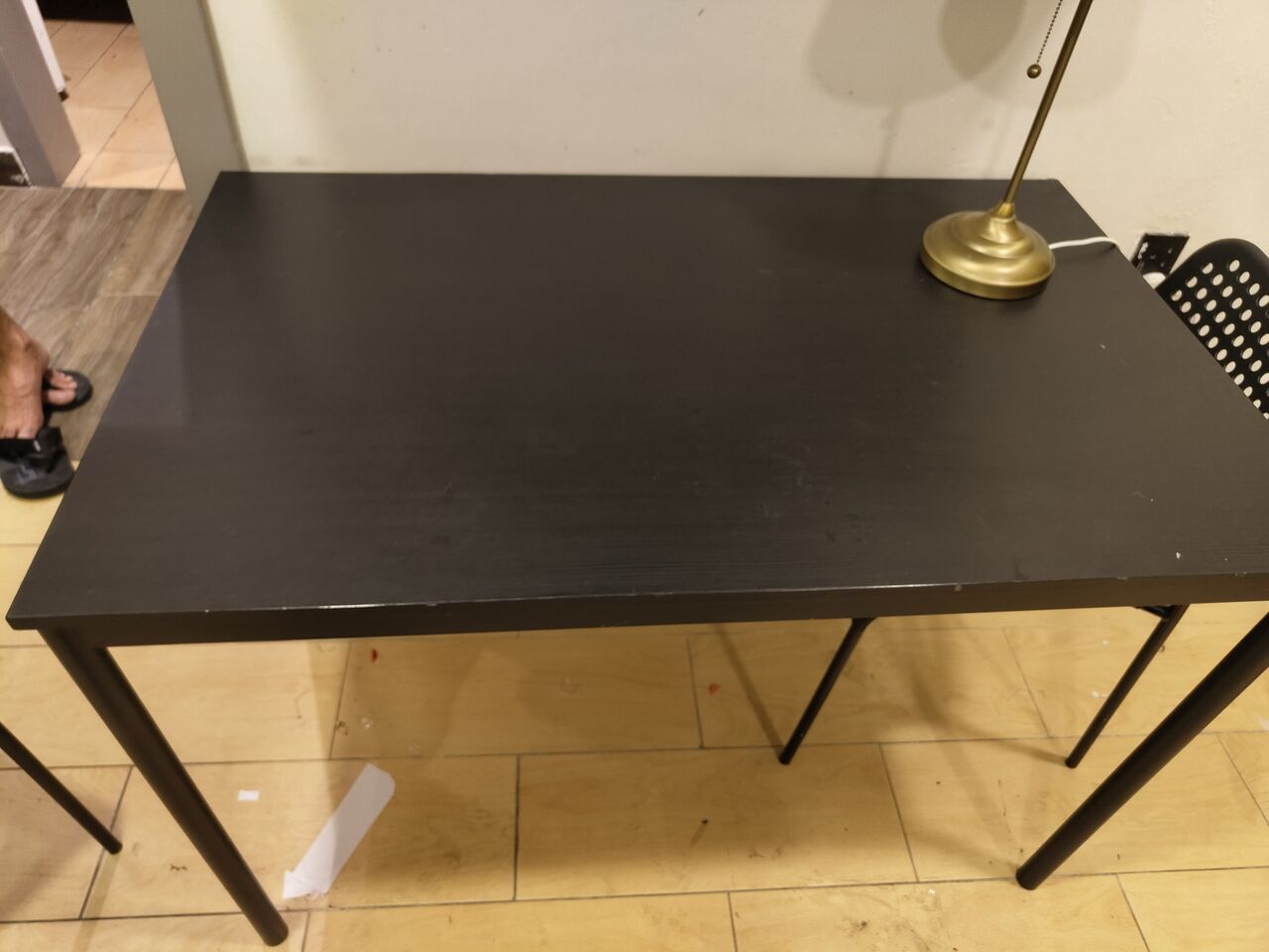 Khobar, Furniture, SAR 300,  Table With Wheel Chair In Excellent Condition