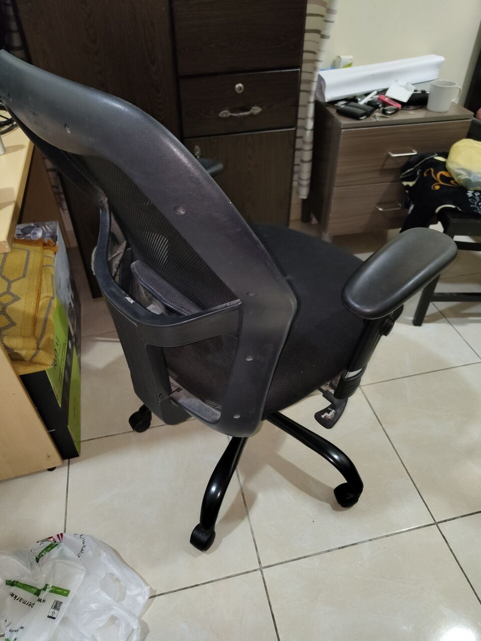 Khobar, Furniture, SAR 300,  Table With Wheel Chair In Excellent Condition