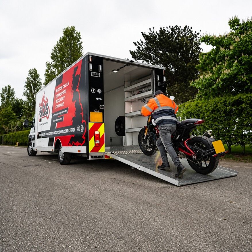 London, Automotive, Reliable Motorbike Breakdown Recovery By SOS Motorcycle Recovery