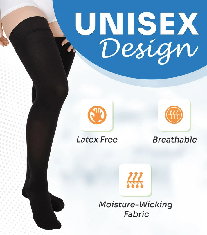 Los Angeles, Health & Beauty Items, USD 24,  SNUG360 Thigh High Compression Stockings 15-20 MmHg - Full-Leg Comfort & Support