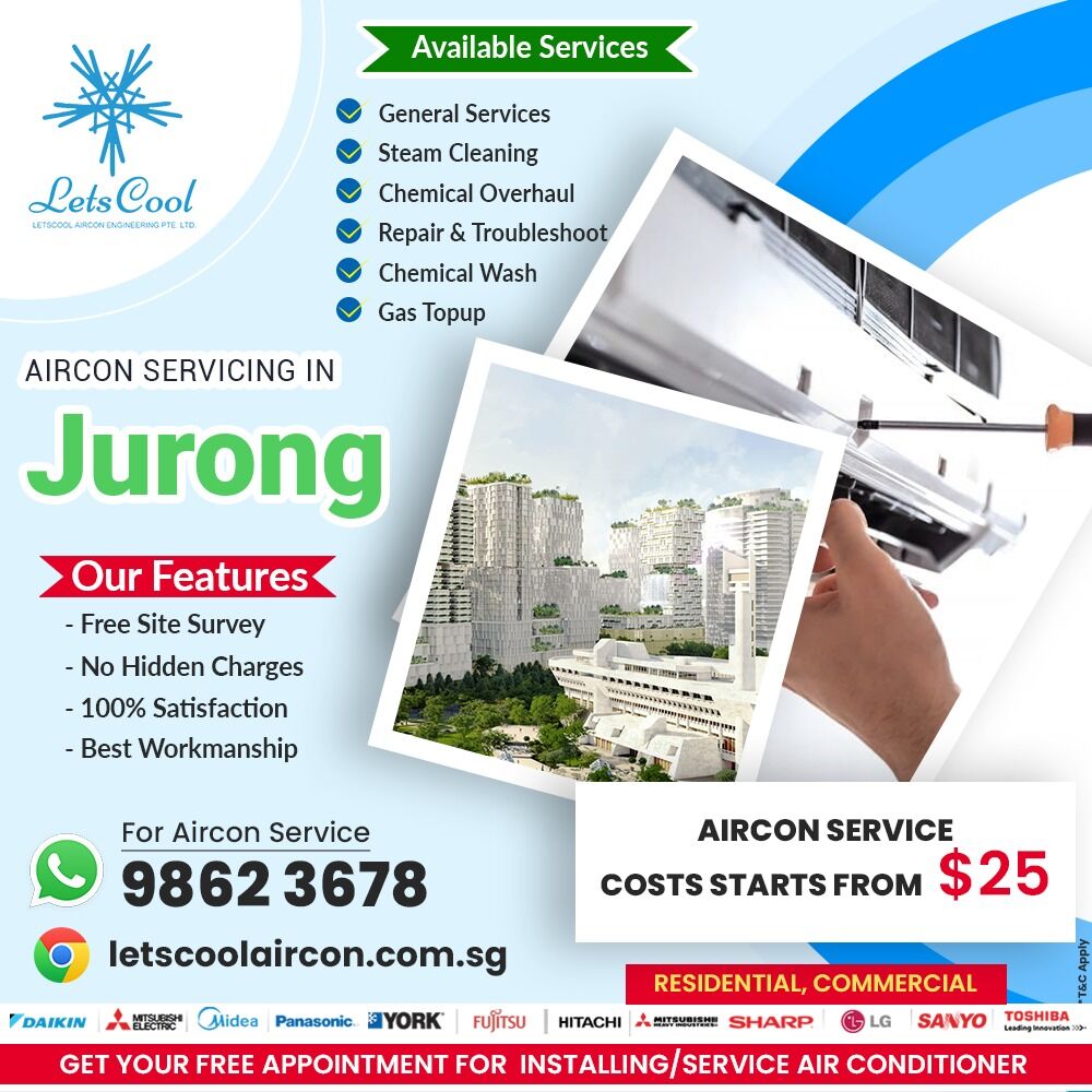 Singapore, Air Conditioners, SGD 25,  Aircon Servicing Jurong