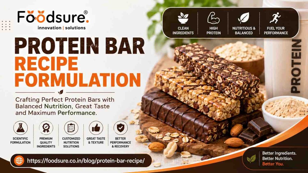 Noida, Food & Drink, Protein Bar Recipe Formulation By Foodsure Experts