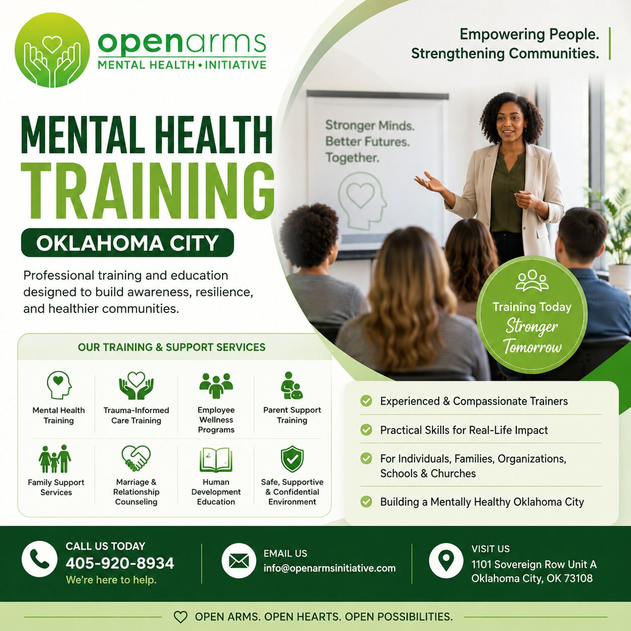 New York, Counseling, Mental Health Training Oklahoma City | Open Arms Initiative