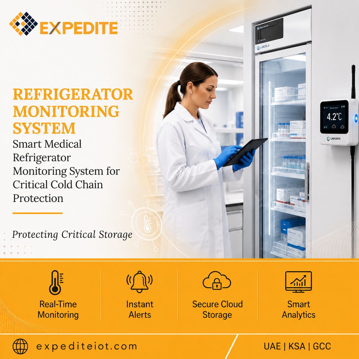 Kuwait City, Technical, Refrigerator Monitoring Solutions For Saudi Arabian Industries