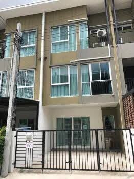Bangkok, Villas, THB 28000,  25 Sq. Feet,  Townhome For Rent, 3 Floors, 3 Bedrooms, Bless Town, Ramintra 127, New House, Very