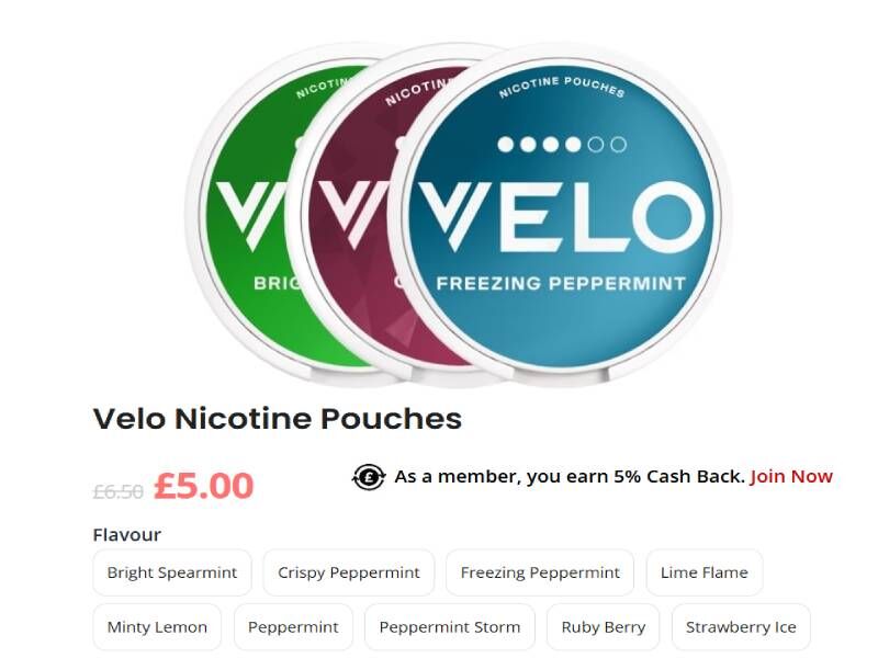 London, Health & Beauty Items, GBP 5,  Buy VELO Pouches UK &ndash; Premium Nicotine Pouches At Vapeaah