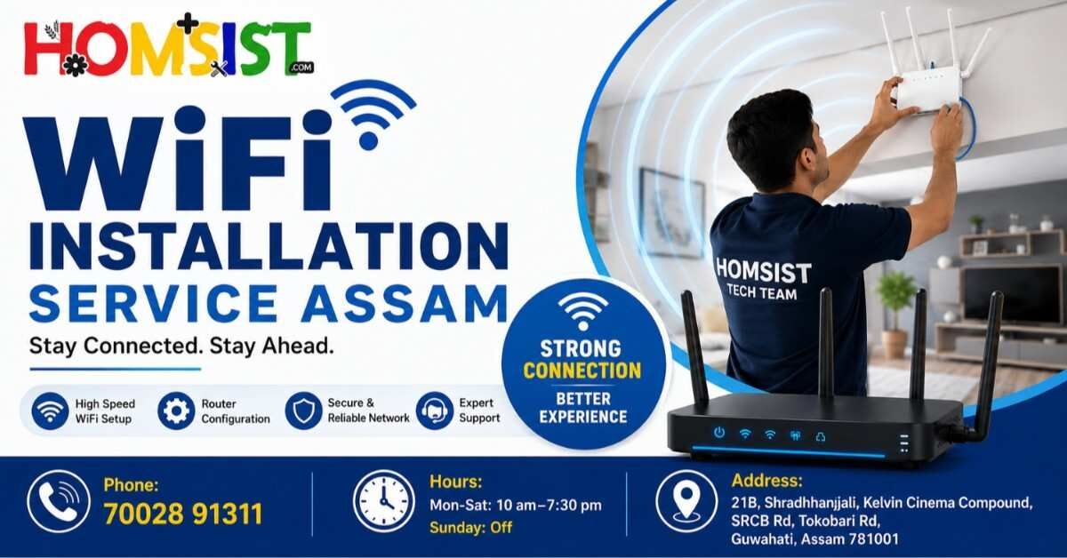 Mumbai, Business, WiFi Installation Service Assam | Fast & Reliable Network Setup