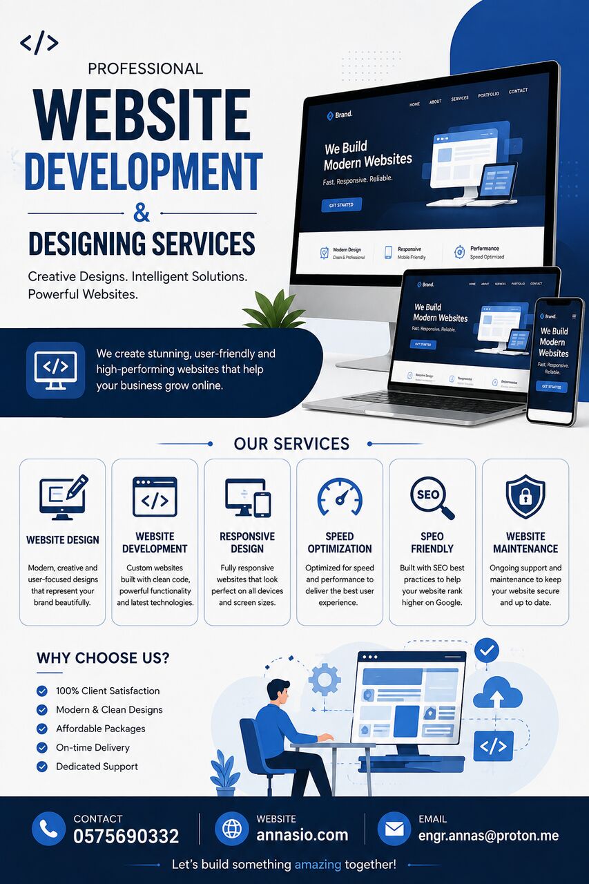 Jubail, Web Design & Development, Get You Morden Website In Just 1500 SAR -  JUBAIL
